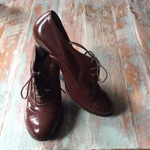 Fratelli Rossetti saddle shoe heels